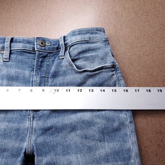 Carve Designs Carson Jeans Women 6 Blue Tapered Organic Casual Chic Trendy - Picture 5 of 10